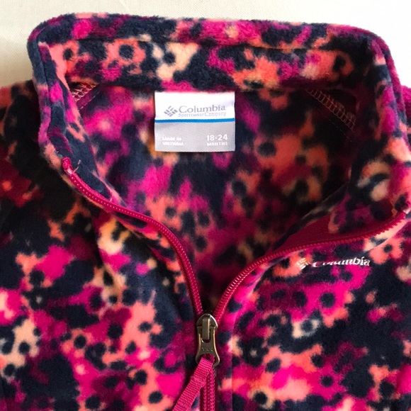 NWOT Columbia fleece size 18-24 months - Picture 2 of 4